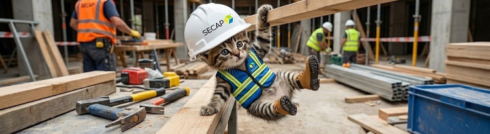 Gatito empleado SECAP